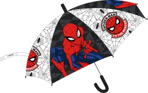 Spiderman Web children's semi-automatic transparent umbrella Ø74 cm