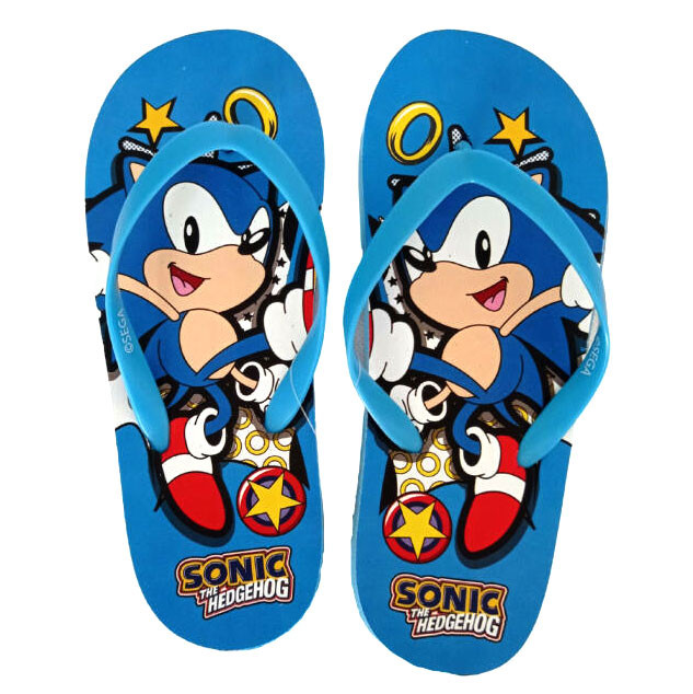 Sonic kids online slippers