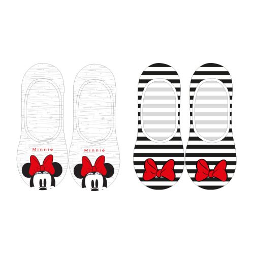 Disney Minnie Striped women's invisible socks 35-42