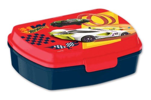 Hot Wheels funny plastic sandwich box