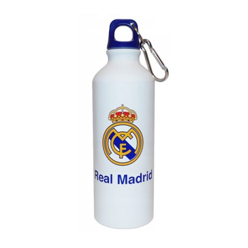 Real Madrid Emblem aluminium bottle with hook 500 ml