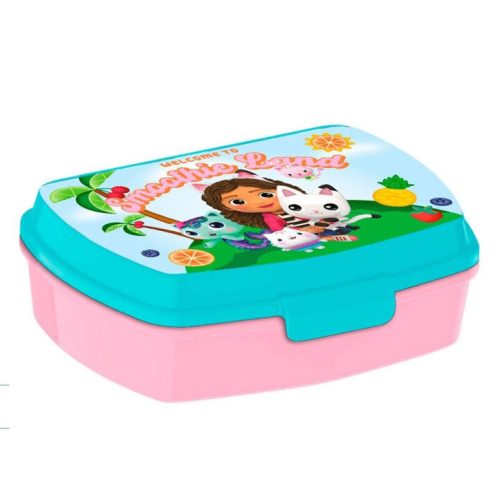 Gabby's Dollhouse Smoothie Land funny plastic sandwich box