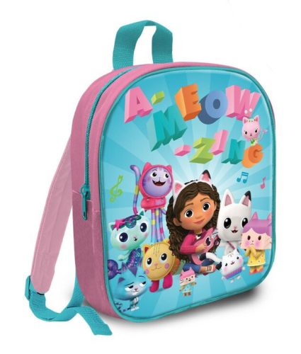 Gabby's Dollhouse Meow backpack, bag 29 cm