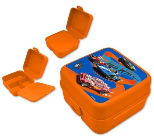 Hot Wheels multi-compartment lunch box, sandwich box