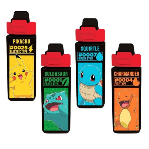 Pokémon Electric square plastic bottle 500 ml