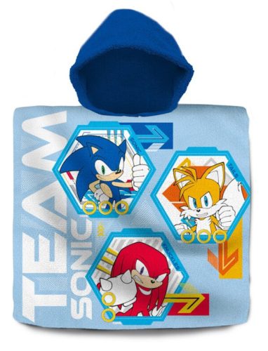 Sonic the Hedgehog Team Sonic the Hedgehog beach towel poncho 60x120 cm