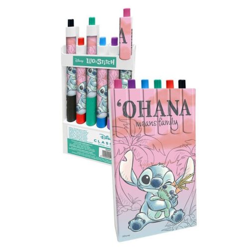 Disney Lilo and Stitch Cheeky colored pen set of 6