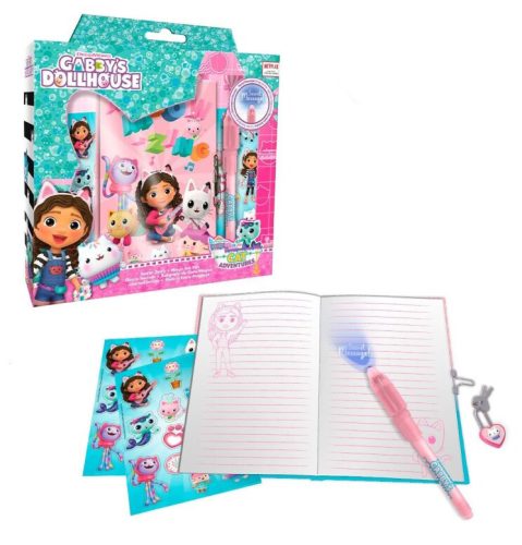 Gabby's Dollhouse diary + magic pen set