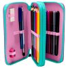 Gabby's Dollhouse pencil case filled 2-tier