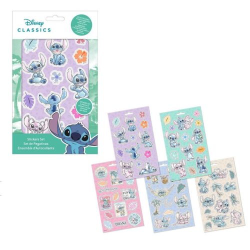 Disney Lilo and Stitch Cheeky sticker set 5 sheets