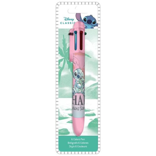 Disney Lilo and Stitch Cheeky 6-color pen