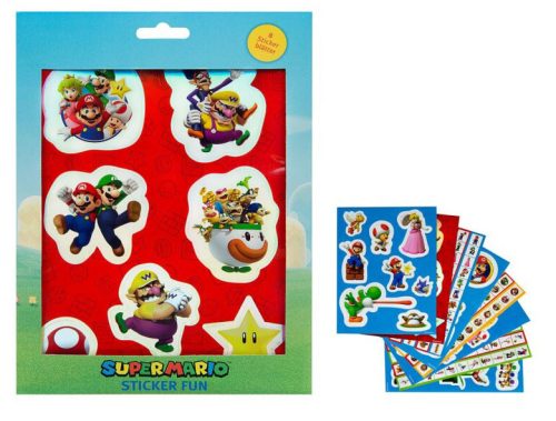 Super Mario Frenzy sticker 8 sheets