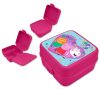 Peppa Pig Smile multiple compartment lunch box, sandwich box