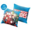 Avengers LED Light-Up Pillow, Decorative Pillow 40x40 cm