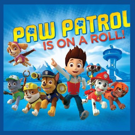 Paw Patrol Magic Hand Towel Face Towel, Towel 30x30cm