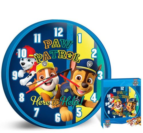 Paw Patrol Wall Clock 25 cm