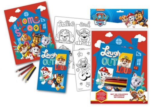 Paw Patrol coloring set