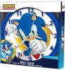 Sonic the hedgehog wall clock 25 cm