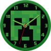 Minecraft Green wall clock 25 cm