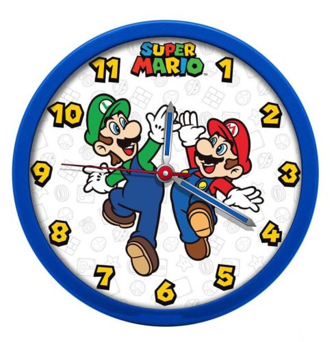 Super Mario Victory wall clock 25 cm