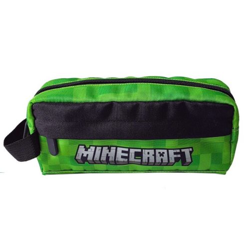 Minecraft 2-compartment pencil case 23 cm