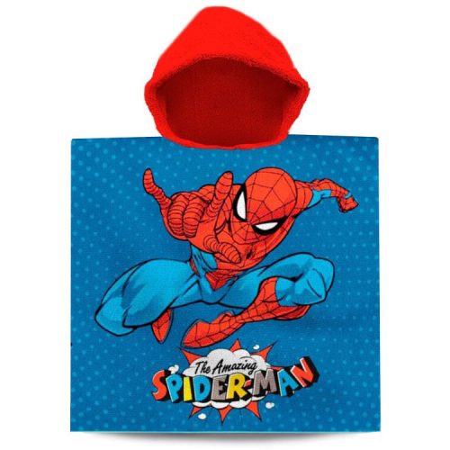 Spiderman Amazing beach towel poncho 60x120 cm