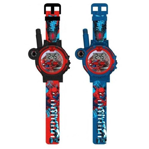 Spiderman walkie talkie clock