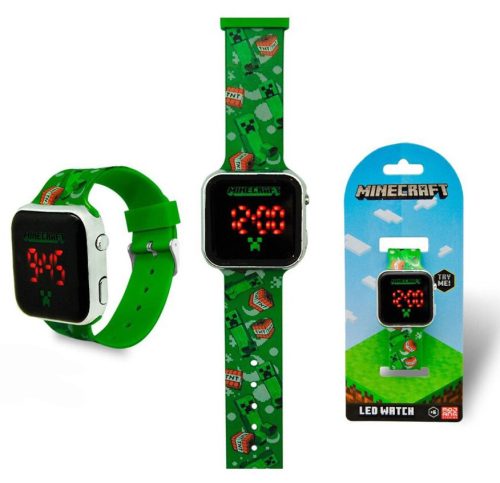 Minecraft TNT digital LED watch