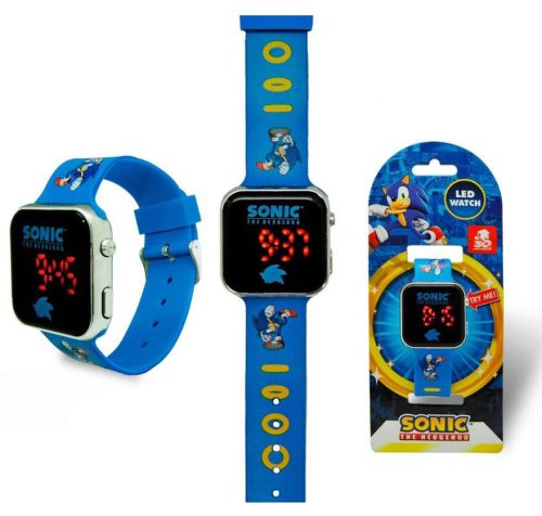 Sonic a sündisznó Gold Rings Sonic the Hedgehog digital LED watch