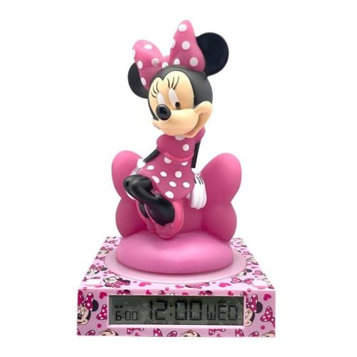 Disney Minnie  Chic 3D night lamp and alarm clock