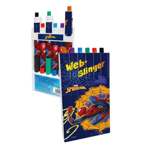 Spiderman Web-Slinger color pen set 6 pcs