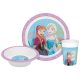 Disney Frozen Enchanted dinner set, micro plastic set in a box