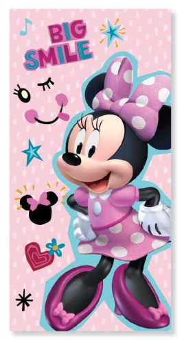 Disney Minnie  Smile bath towel, beach towel 70x137 cm (Fast Dry)