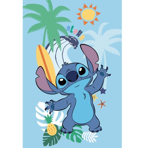 Disney Lilo and Stitch Summer fleece blanket 100x150cm