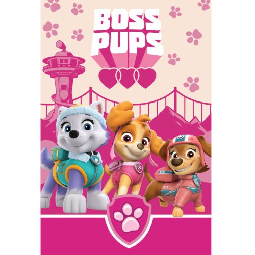 Paw Patrol Boss Pups fleece blanket 100x150cm