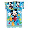 Disney Mickey Joyful children's bedding set 100×135 cm, 40×60 cm