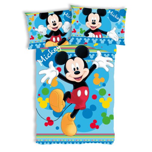 Disney Mickey Joyful children's bedding set 100×135 cm, 40×60 cm