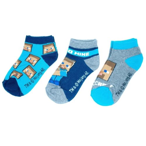 Minecraft children's ankle socks 23-38