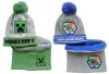 Minecraft kids hat + snood set 52-54 cm