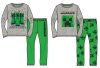 Minecraft children's long pajamas 8-12 years