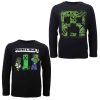 Minecraft children's long-sleeve t-shirt, top 8-12 years