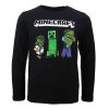 Minecraft children's long-sleeve t-shirt, top 8-12 years