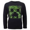 Minecraft children's long-sleeve t-shirt, top 8-12 years