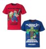 Minecraft children's short shirt, top 6-12 years