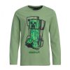 Minecraft Blockbuster children's long sleeve t-shirt, top 6-12 years