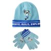 Minecraft Build children's hat + glove set 54-56 cm