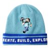 Minecraft Build children's hat + glove set 54-56 cm