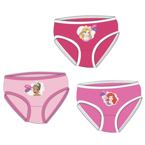 Disney Princess children's underwear, panties 3 pieces/pack