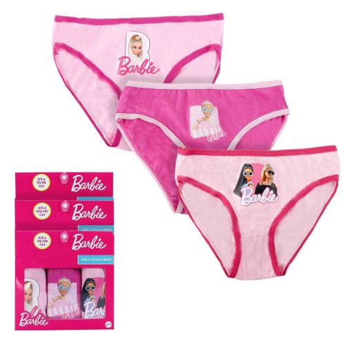 Barbie children's underwear, panties 3 pieces/pack