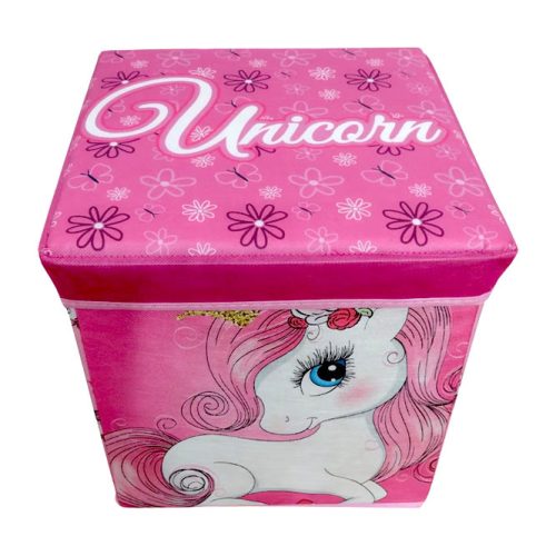 Unicorn Princess toy storage 30×30×30 cm